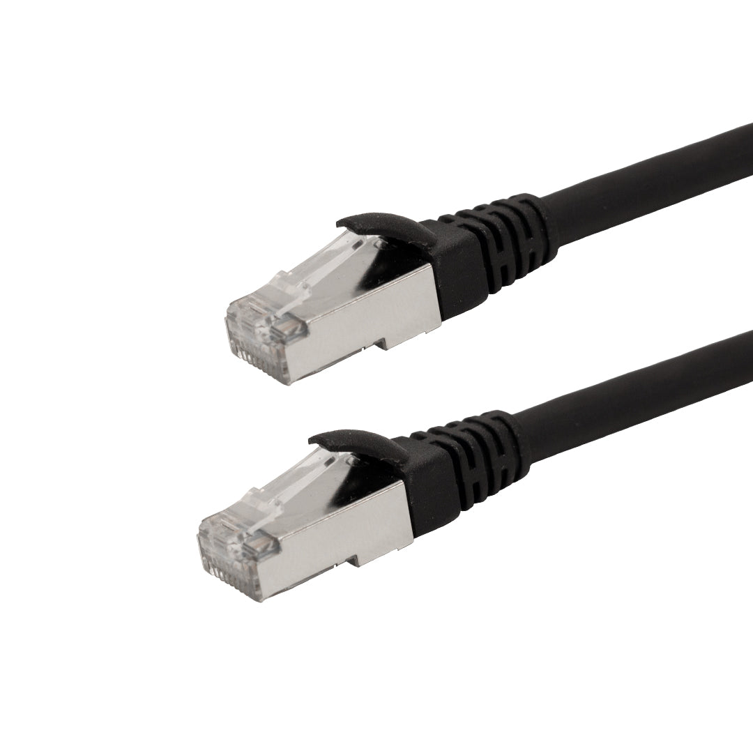 Premium Phantom Cables RJ45 to RJ45 CAT6E U/FTP Heavy Duty Pro-AV Cable - Black