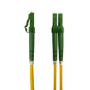 OS2 Singlemode Duplex LC/APC to LC/APC 9 Micron - Fiber Optic Patch Cable - 3mm Jacket - LSZH/OFNR