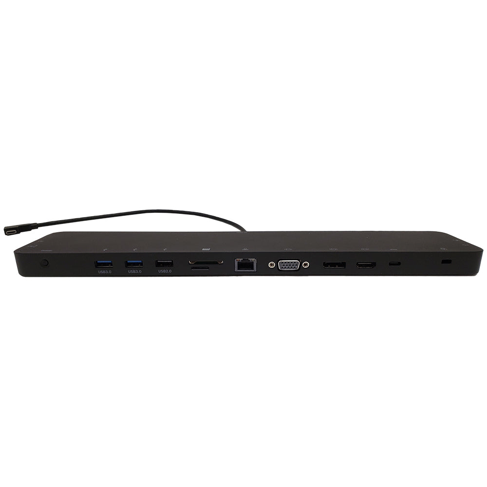 USB 3.1 Type-C to Docking Station with PD Charging - Black