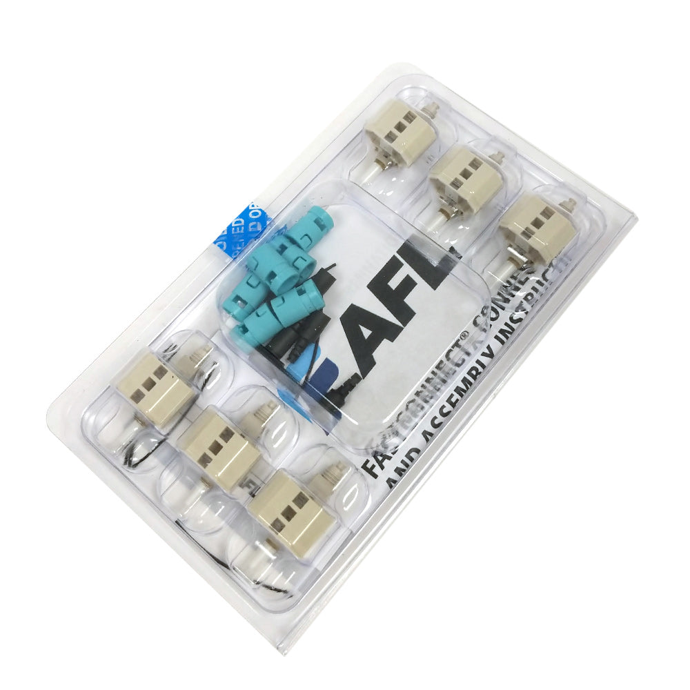 FASTCONNECT ST MM OM3/4 - Aqua Housing - Pack of 6