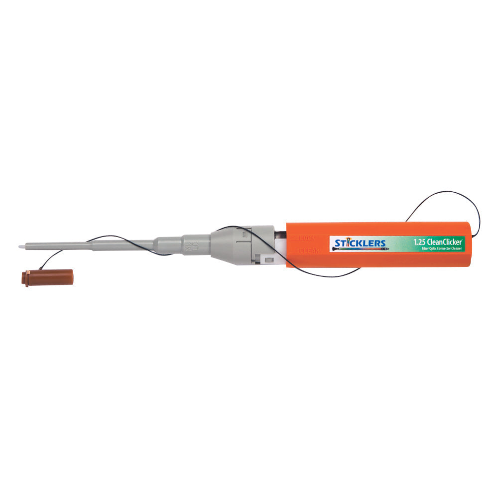 Sticklers™ 1.25mm Ferrule CleanClickers™ (for LC - MU - UPC/APC) - 750 cleans