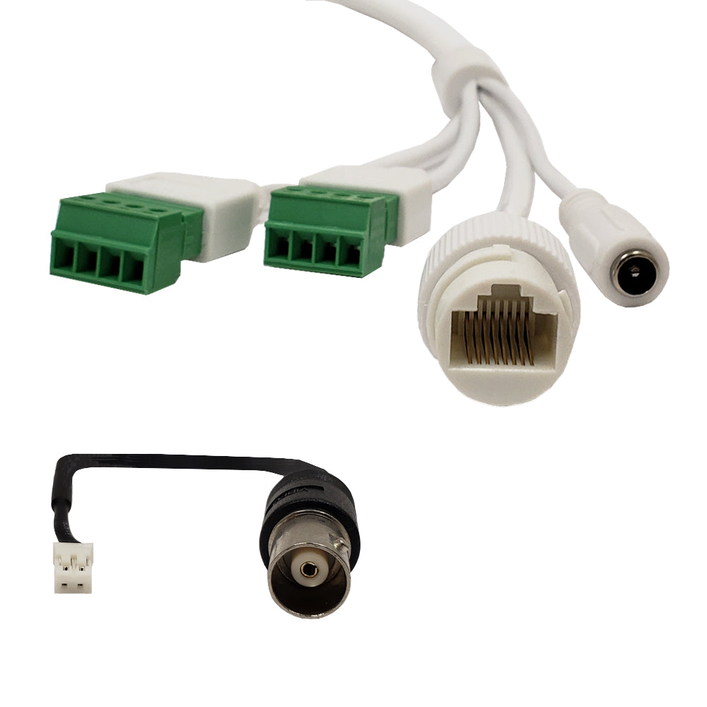 8MP Dome IP Camera - Varifocal Lens - 30m IR Range - Outdoor IP67 Rated - White