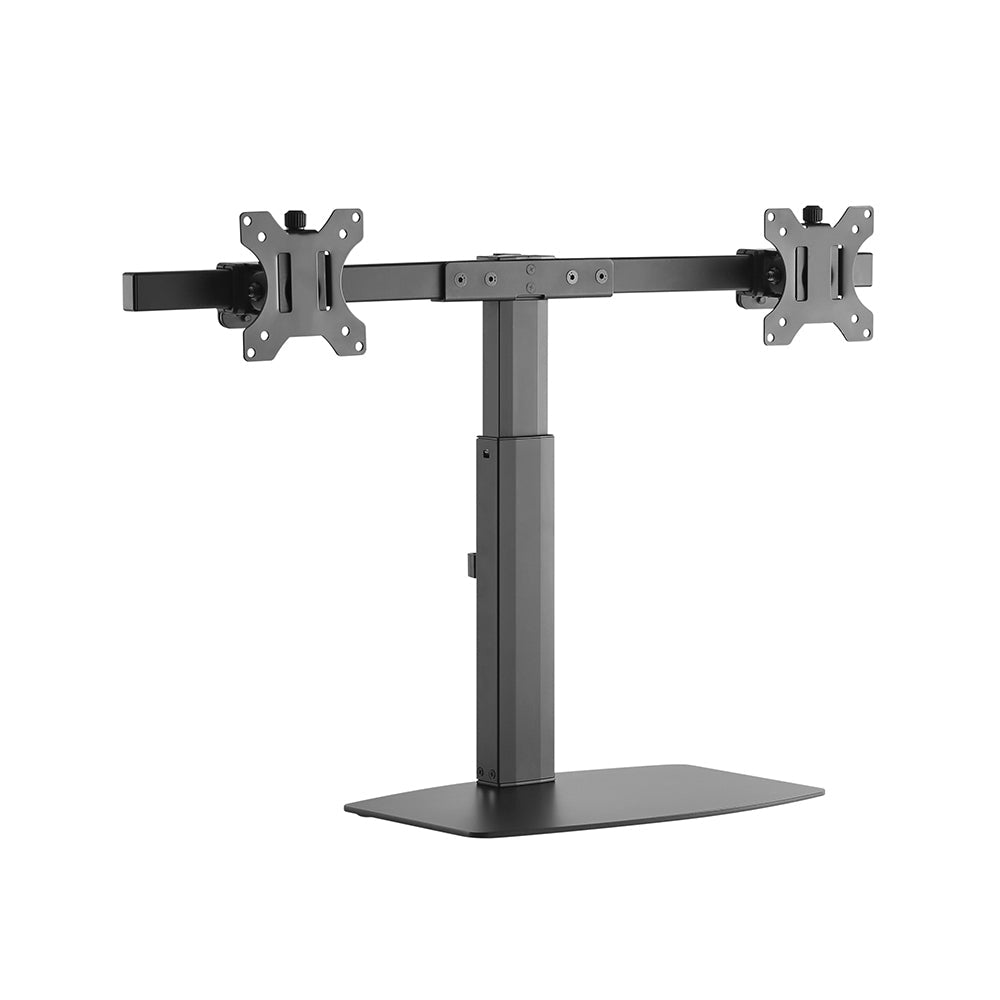 Desktop Monitor Stand, Full Motion, Dual Screen, VESA 100x100 (17-27 inch)