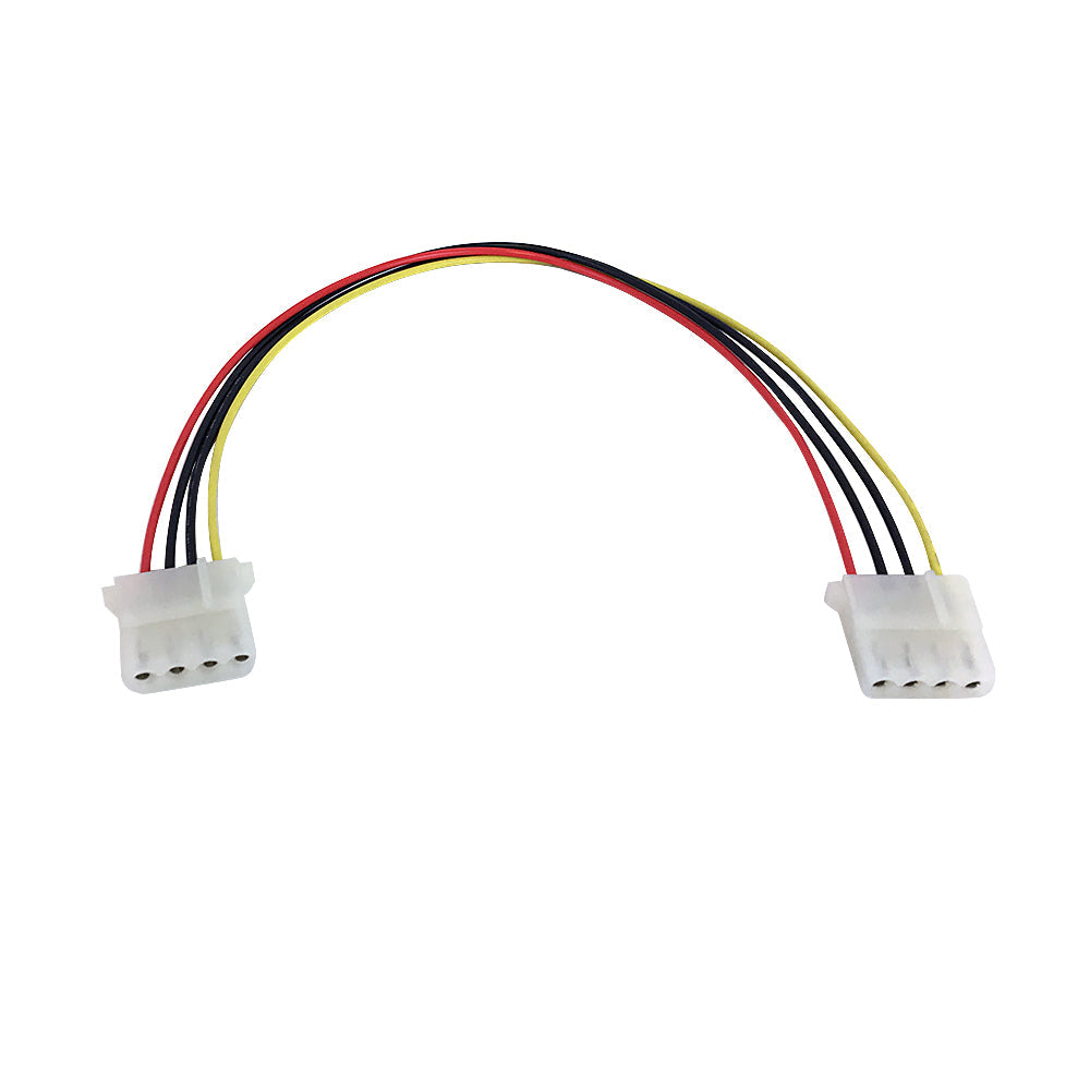 12 inch LP4 Female to LP4 Female Internal Power Cable