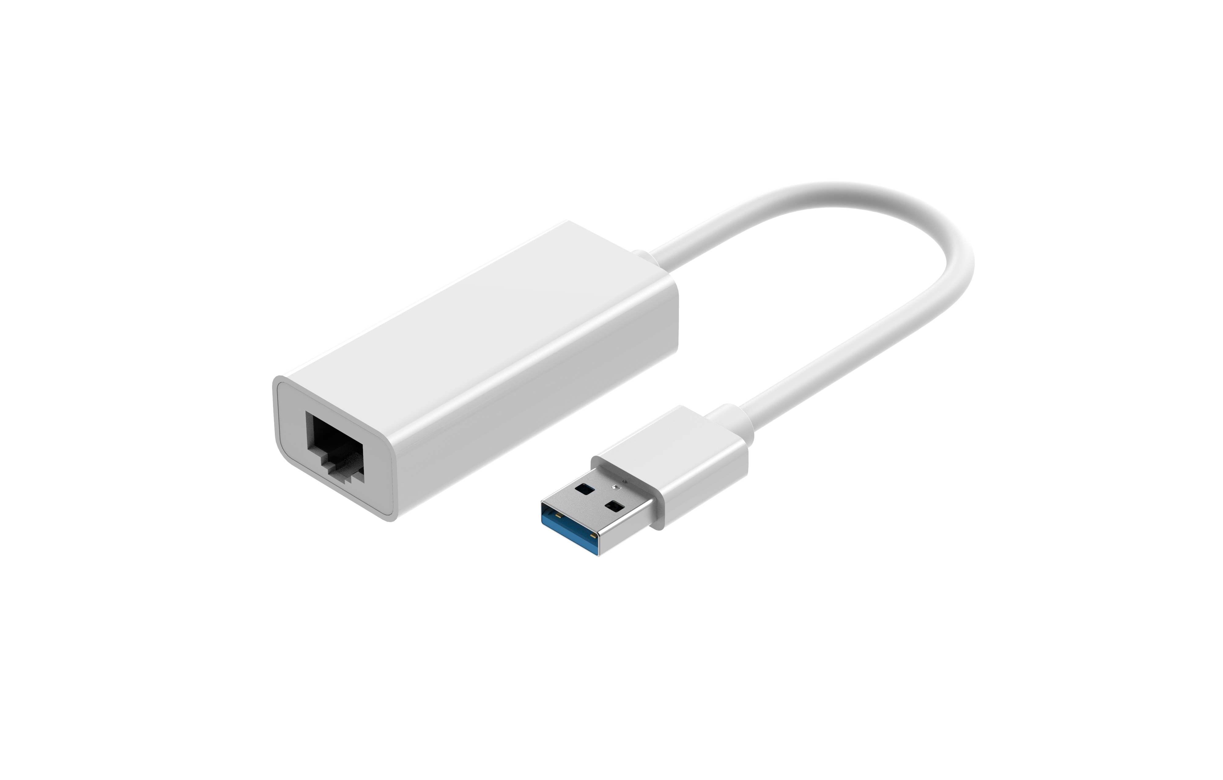 6 inch USB 3.0 A Male to RJ45 Female Gigabit Ethernet Adapter