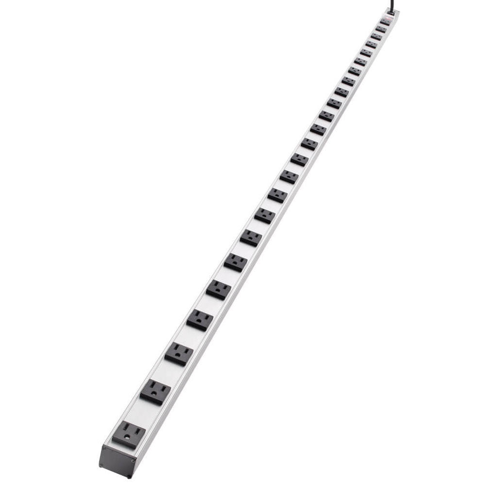 Hammond 70 inch 24-Outlet Vertical Power Strip - 15ft 5-15P Cord, 5-15R Receptacles