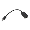 USB 3.1 Type-C to HDMI 8K@60Hz Adapter - DP 1.4 Alt Mode -  HDR - Black