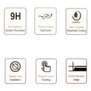 Tempered Glass Screen Protector for iPhone 16 Pro/17/17 Pro
