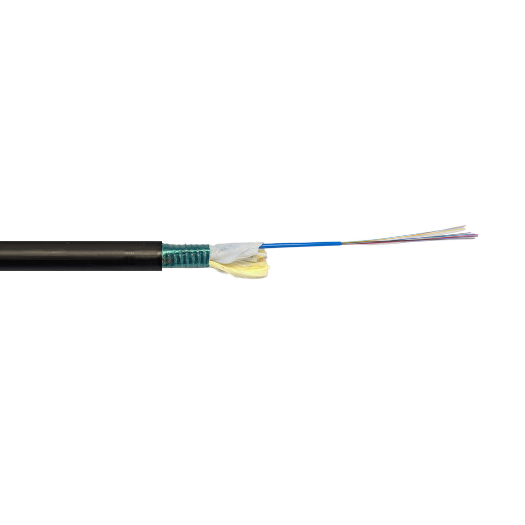OS2 Singlemode (G657A2) Loose Tube Outdoor Direct Burial Armoured Fiber Bulk Cable (per meter)