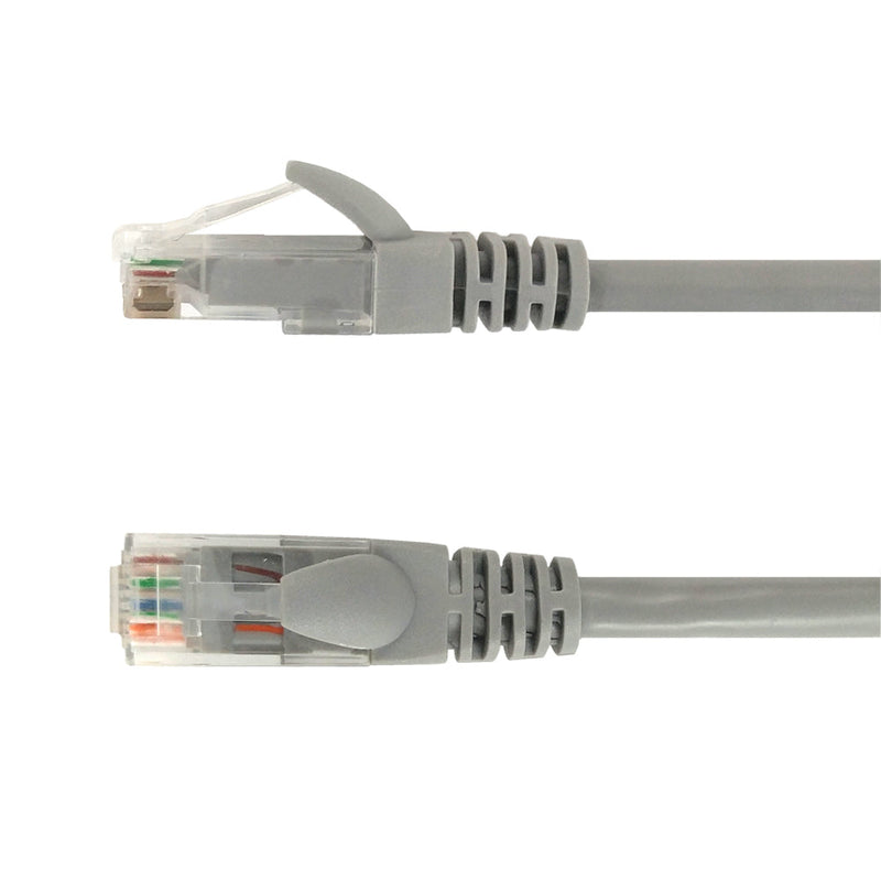 RJ45 Cat6 550MHz Molded Patch Cable - Premium Fluke® Patch Cable Certified - CMR Riser Rated