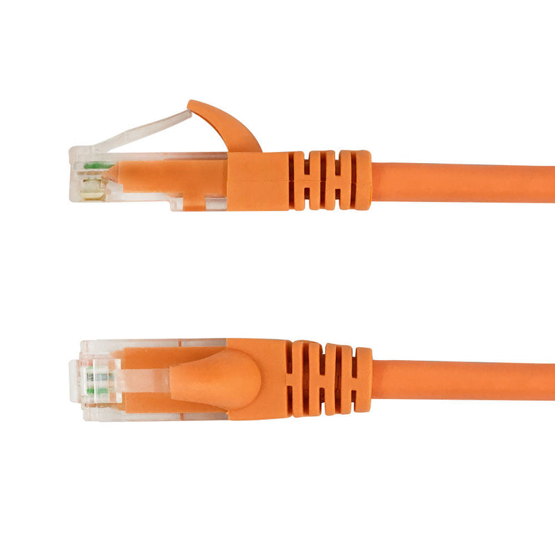 RJ45 Cat6 550MHz Molded Patch Cable - Premium Fluke® Patch Cable Certified - CMR Riser Rated