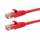 RJ45 Cat6 550MHz Molded Patch Cable - Premium Fluke® Patch Cable Certified - CMR Riser Rated