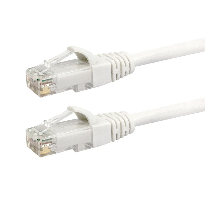RJ45 Cat6 550MHz Molded Patch Cable - Premium Fluke® Patch Cable Certified - CMR Riser Rated
