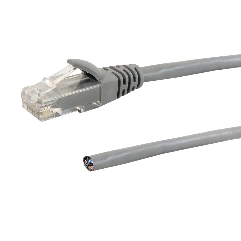 RJ45 to Blunt CAT6 Solid Pigtail Cable
