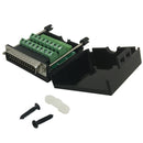 DB25 Male Screw Down Field Termination Connector Kit