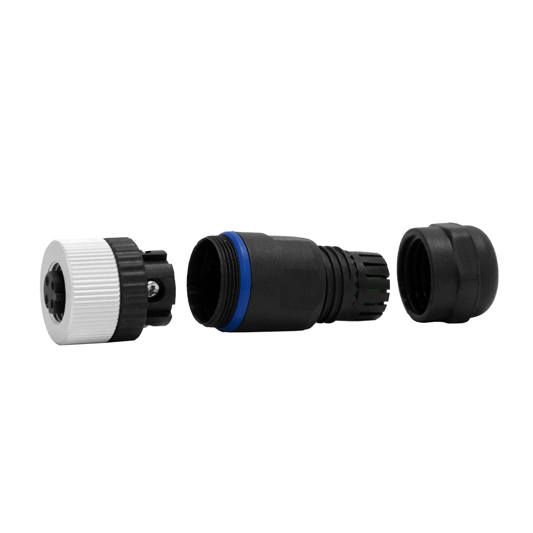 M12 4-pin D-Code Female Connector