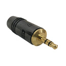 Premium 3.5mm Stereo Male Solder Connector - Zinc