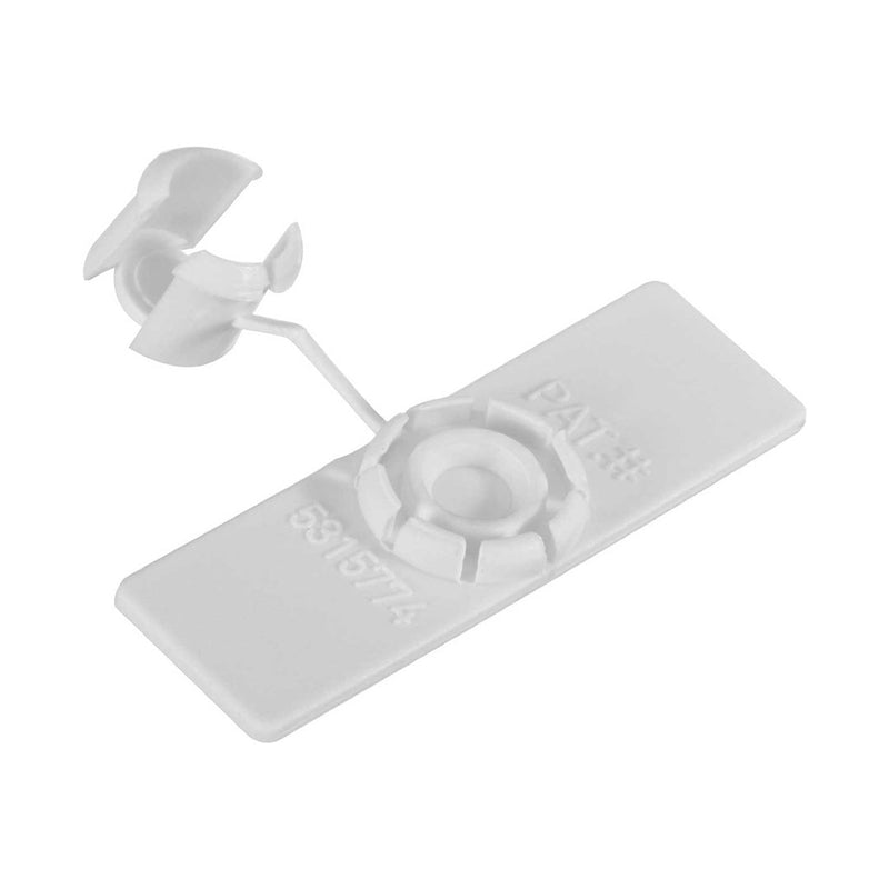 Unitag Cable Label - 5/8" x 2" - WHITE (Pack of 50)