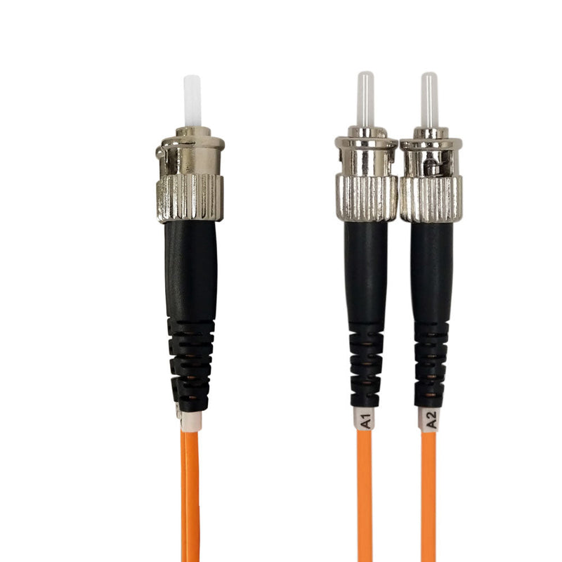 OM1 Multimode Duplex ST/ST 62.5 Micron - Fiber Optic Patch Cable - 3mm Jacket - LSZH/OFNR