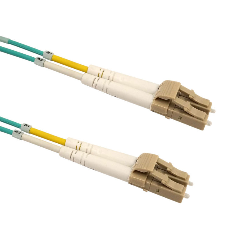 OM3 Multimode Duplex LC/LC 50 Micron - Fiber Optic Patch Cable - 2mm Jacket - LSZH/OFNR