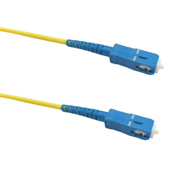 OS2 Singlemode Simplex SC/SC 9 Micron - Fiber Optic Patch Cable - 3mm Jacket - LSZH/OFNR