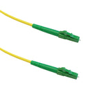 OS2 Singlemode Simplex LC/APC to LC/APC 9 Micron - Fiber Optic Patch Cable - 3mm Jacket - LSZH/OFNR