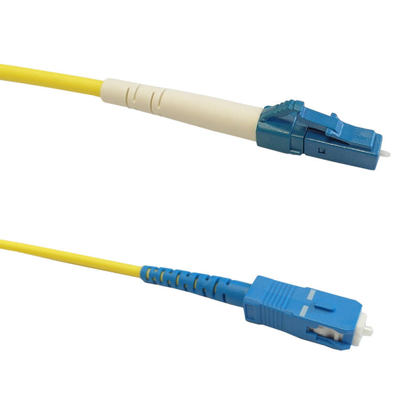 OS2 Singlemode Simplex LC/SC 9 Micron - Fiber Optic Patch Cable - 3mm Jacket - LSZH/OFNR