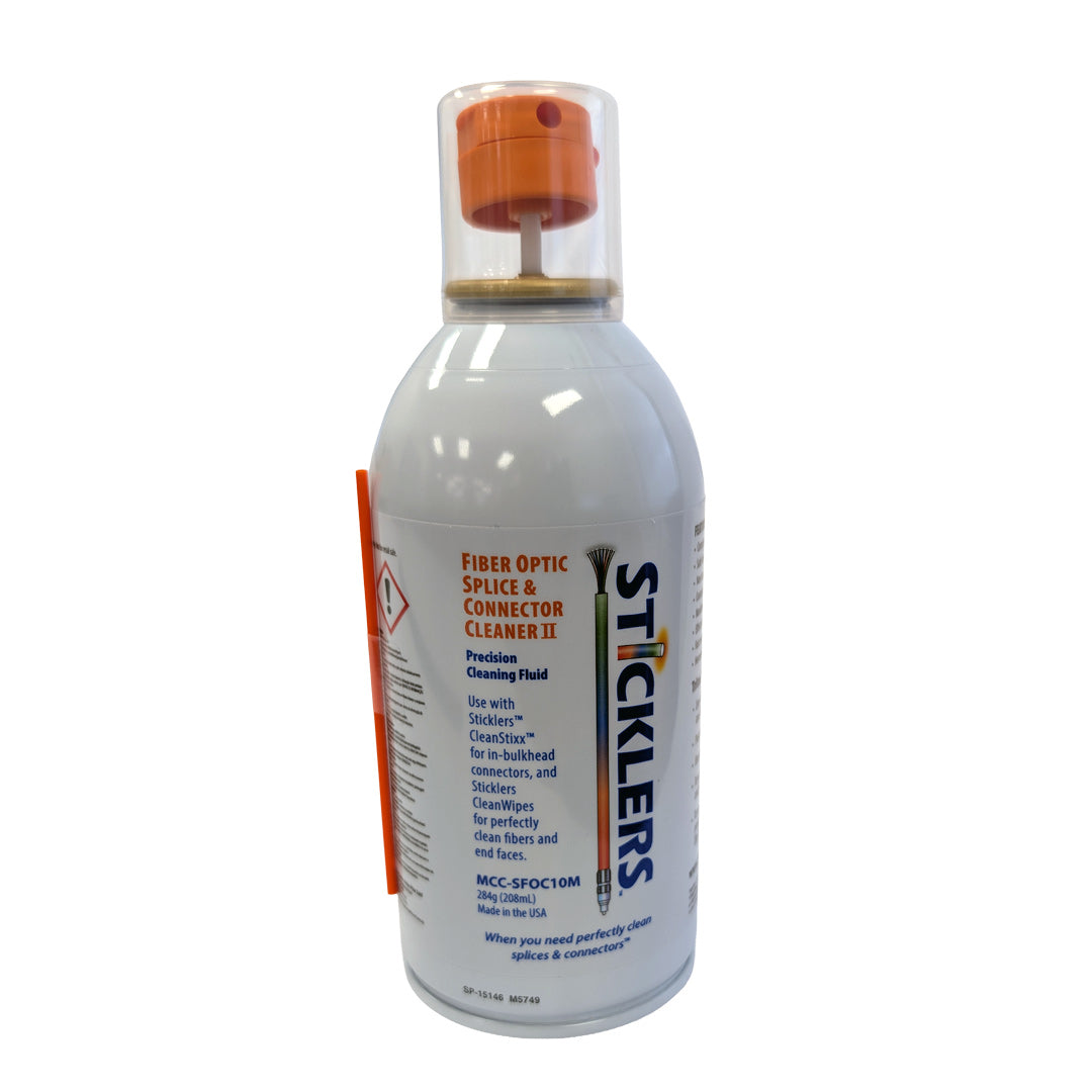 Sticklers™ Fiber Optic Splice and Connector Cleaner Fluid - 10oz Pump Spray