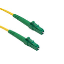 OS2 Singlemode Simplex LC/APC to LC/APC 9 Micron - Fiber Optic Patch Cable - 2mm Jacket - LSZH/OFNR