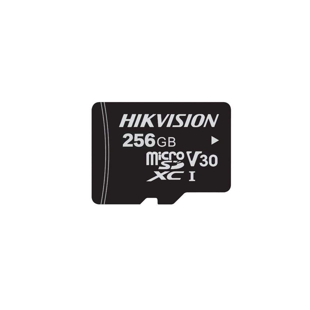 HIkvision MicroSD Card - Class 10 - TLC  - 95MB/s Read, 25MB/s Write - V30 - 256GB Capacity