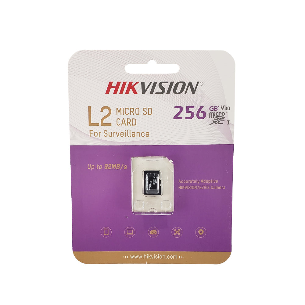 HIkvision MicroSD Card - Class 10 - TLC  - 95MB/s Read, 25MB/s Write - V30