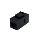 CAT5E RJ45 Female to Female Keystone Jack - Black