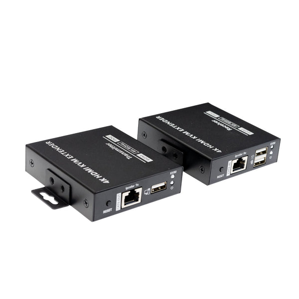 HDMI/USB KVM Extender 4K@60Hz Over CAT6 Cable - 60M