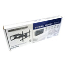 Full Motion Mount TV Wall Mount Bracket for Flat and Curved LCD/LEDs - Fits Sizes 37 to 90 inches - Maximum VESA 600x400