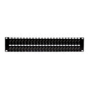 48-Port HDMI patch panel, 19 inch rackmount 2U