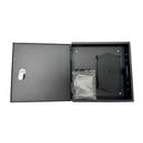 Indoor Wall Mounted Fiber Optic Distribution Box (8 Couplers Maximum) - Black