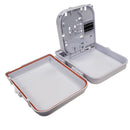 Indoor/Outdoor 16-Port Plastic Fiber Optic Wall Mount Terminal Box White