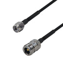Premium Phantom Cables RG174 N-Type Female to SMA Male Cable