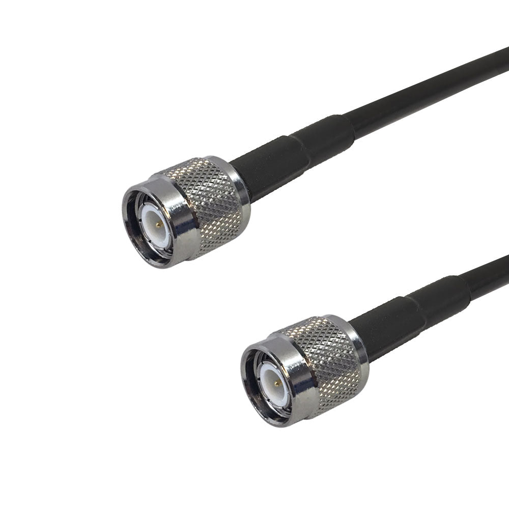 Premium Phantom Cables Times Microwave LMR-195 TNC Male to TNC Male Cable
