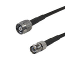 Premium Phantom Cables Brand RF-195 TNC-RP (Reverse Polarity) Male to TNC-RP (Reverse Polarity) Female Cable