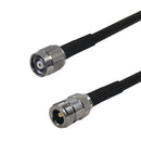 Premium Phantom Cables Brand RF-240 N-Type Female to TNC-RP (Reverse Polarity) Male Cable