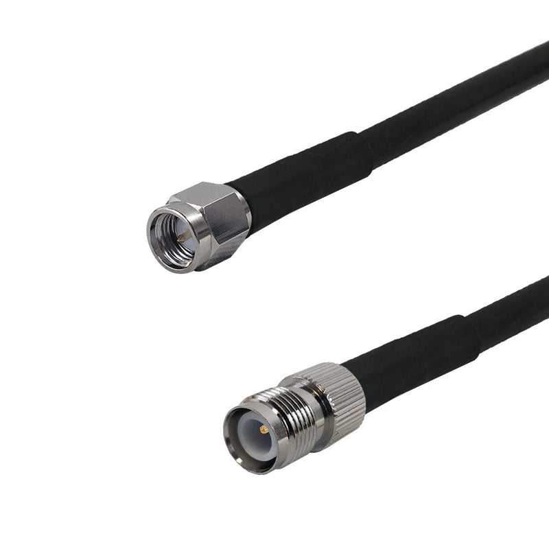 Premium Phantom Cables Brand RF-240 SMA Male to TNC-RP (Reverse Polarity) Female Cable