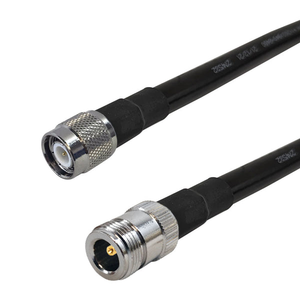 Premium Phantom Cables Brand RF-400 N-Type Female to TNC Male Cable