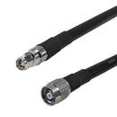 Premium Phantom Cables Times Microwave LMR-400 SMA Male to TNC-RP (Reverse Polarity) Male Cable
