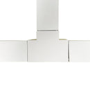 Tee for 50mm x 50mm Raceway - White