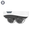 4MP 2x Dome IP Camera - 2.8mm Fixed Lens - WDR - Low Light IR - IK10 - WHITE