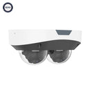 4MP 2x Dome IP Camera - 2.8mm Fixed Lens - WDR - Low Light IR - IK10 - WHITE