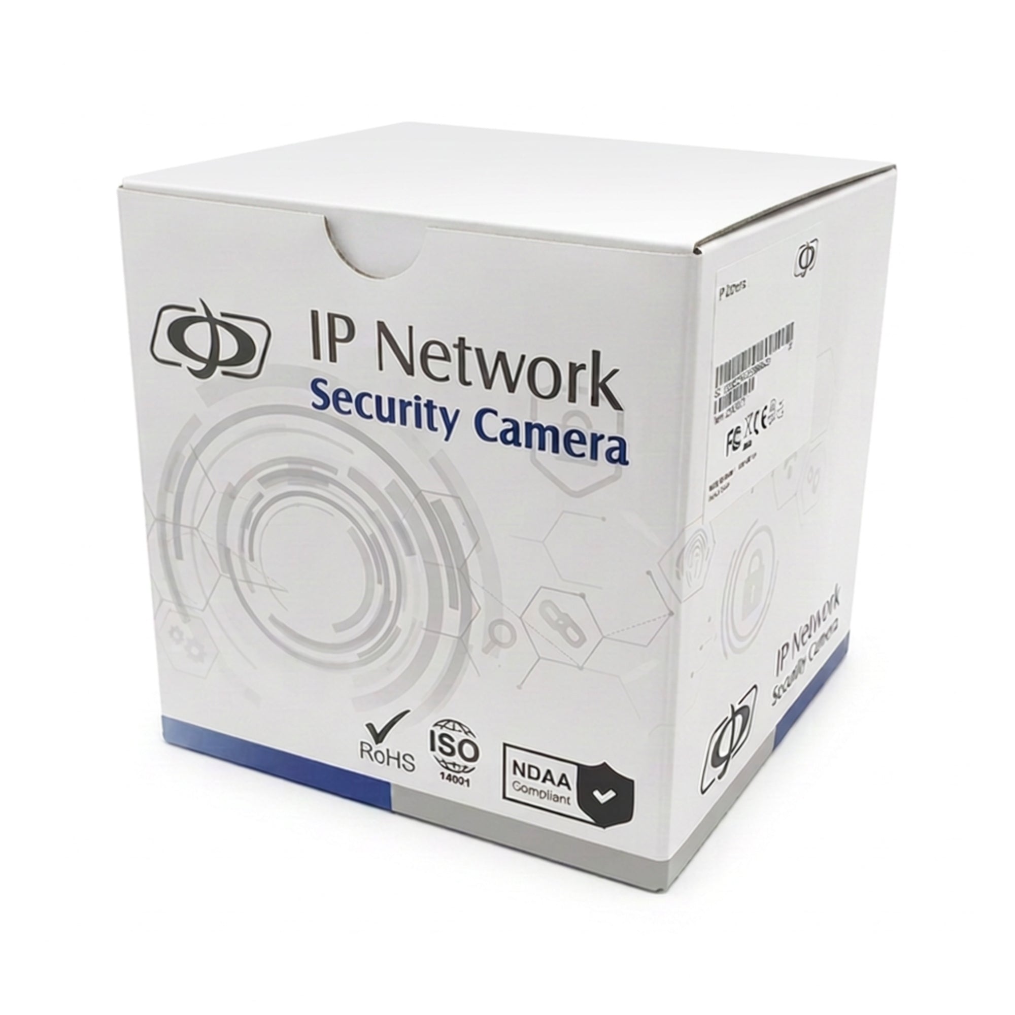 8MP Turret IP Camera - 2.8mm Lens - AI - Colour Night Vision (3rd gen) - Microphone/Speaker - IP67 Rated