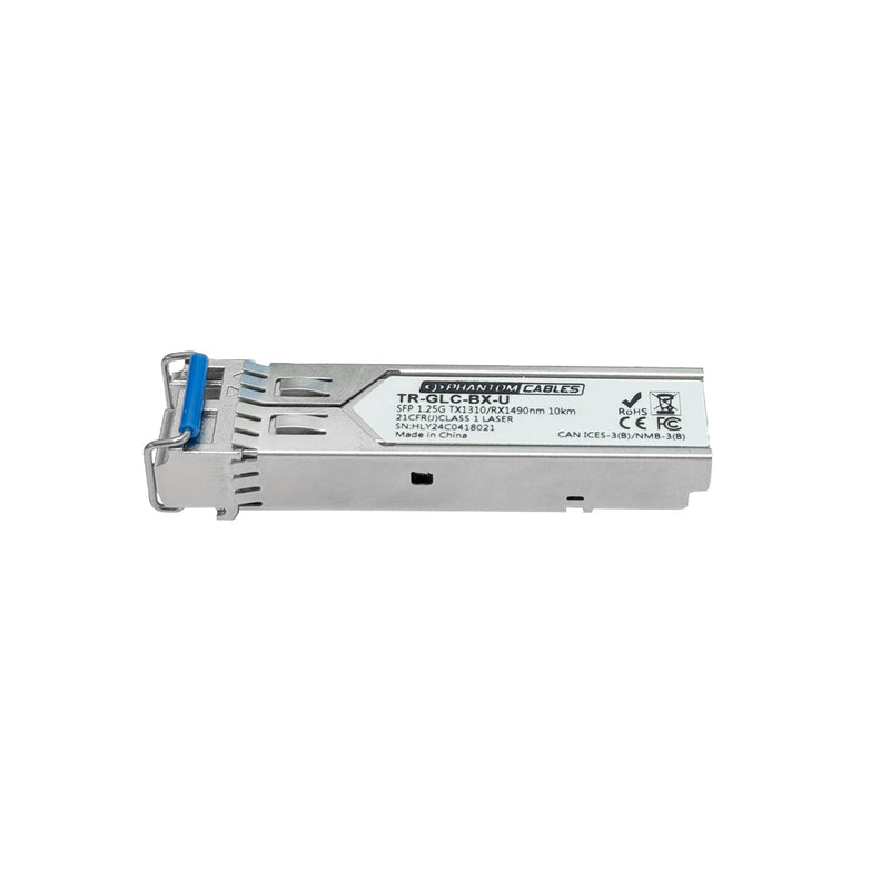 Cisco® Compatible 1000BASE-BX-U BiDi SFP 1310nm/1490nm LC Transceiver - 10km