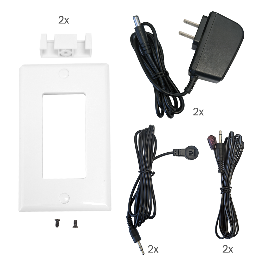 HDMI Wall Plate Extender Over CAT5E/CAT6 UTP Cable 50M - IR - 1080p